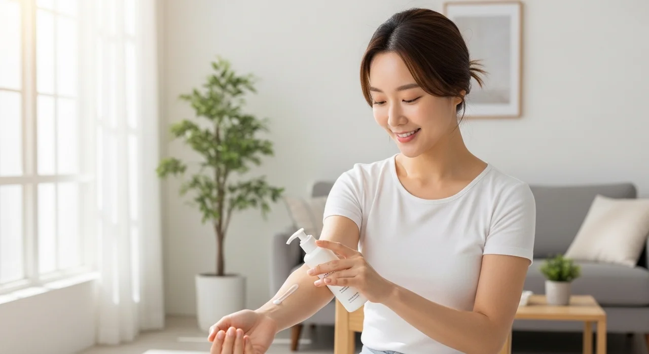 끈적임을 한 단계 더 줄여주는 올바른 바디로션 사용법