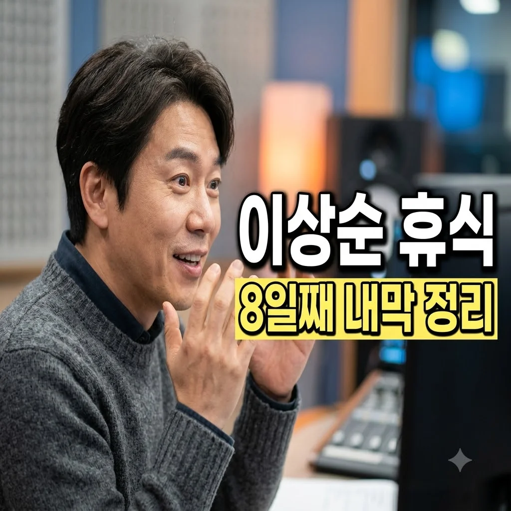이상순 8일째 휴식, 소속사 답변 지연 속 밝혀진 현재 상황과 내막