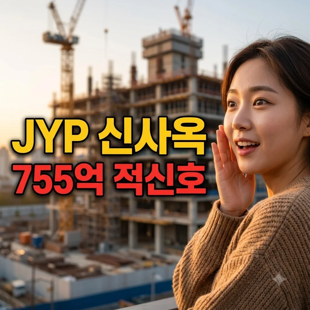 JYP 755억 신사옥 적신호.. 땅 사놓고 착공 직전 백지화 위기 맞은 뜻밖의 이유