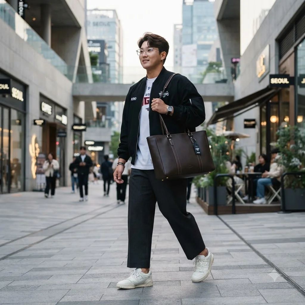 연봉 120억 구자욱, 에르메스 활용법이 화제에 오른 이유